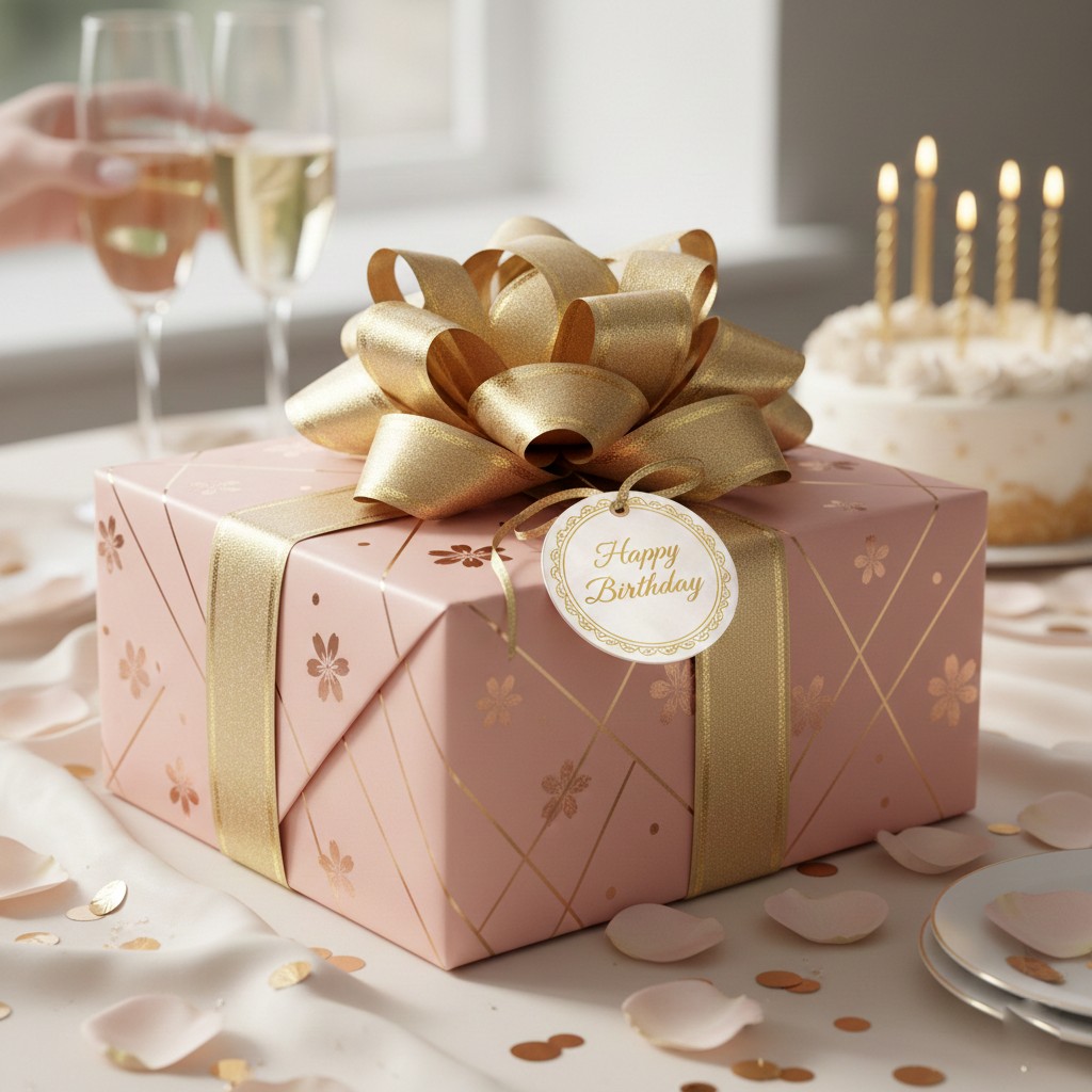 Födelsedagspresentförpackning