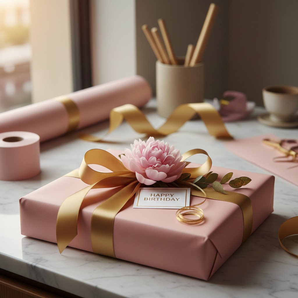 Födelsedagspresentförpackning